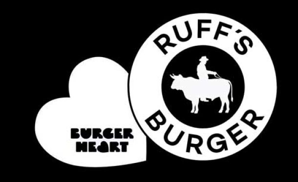 Grafik mit Logos von Ruff's und Burgerheart
